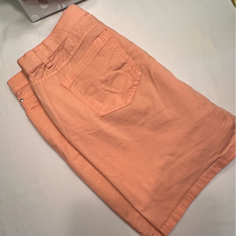 Peach Cotton Skort by Croft & Barrow Size 16 - Picture 2 of 6
